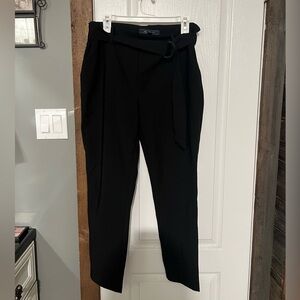 J&L Atelier Black Pants with Belt